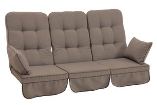 Softa delux keinun pehmustesetti korkea, ruskea, Brafab